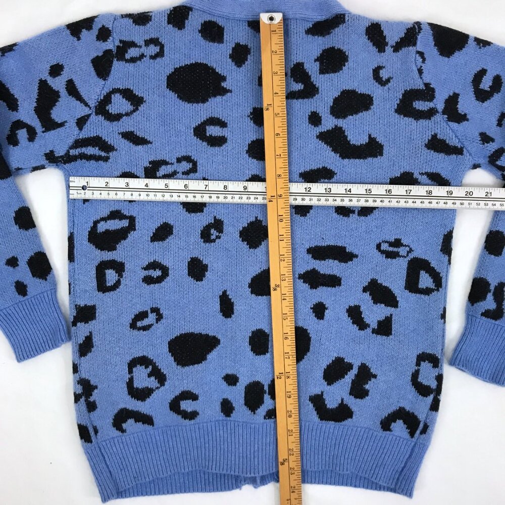 Leopard Cardigan Sweater Chloe Sevigny for Opening Ceremony - Picture 8 of 9